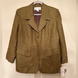 Vintage 90’s NWT Herringbone Jones NY Blazer